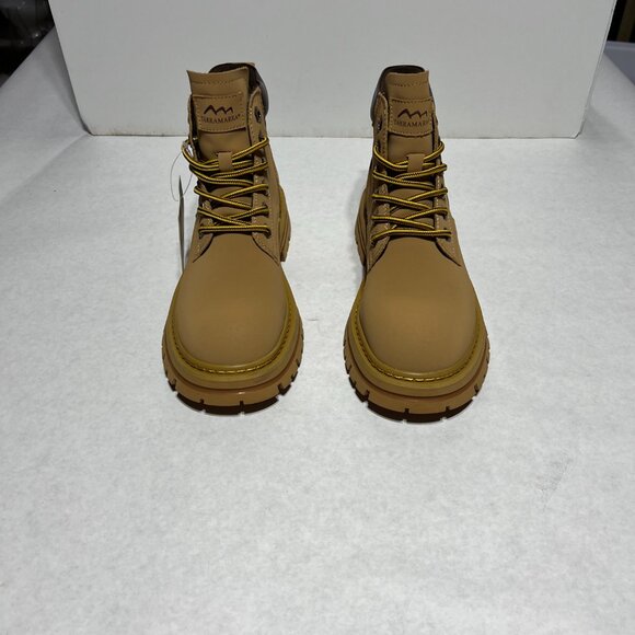 Tamarack Tan Rocky Chunky lace up boots size Ladies 9 Brand New with Tags - Picture 3 of 7